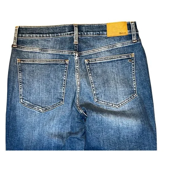 Madewell Womens Mid-Rise Stovepipe Jeans Size 29 NWT Harsdale Wash - Picture 5 of 9